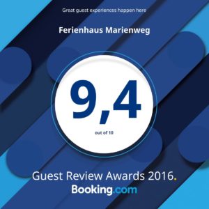 2016 Booking.com Award Winner
